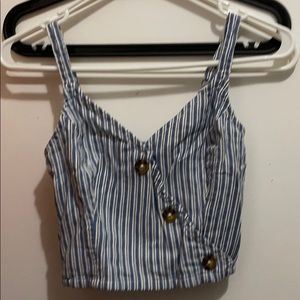 Hollister cropped tank top